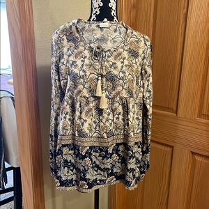 Floral Print Women's Top